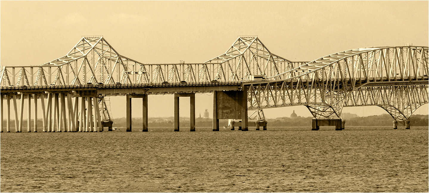 3rd PrizeOpen Mono In Class 3 By Donald Barrow For Chesapeake Bay Bridge In Earlier Times NOV-2022.jpg